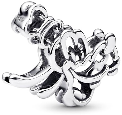 PANDORA Marvel Spider-Man Miles Morales Charm-Anhänger aus Sterling-Silber, kompatibel ME und Moments, Maße: 7,1 x 21,5 x 10 mm, 793842C01