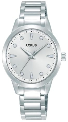 Lorus Damen Uhr klassisch Edelstahl Silber