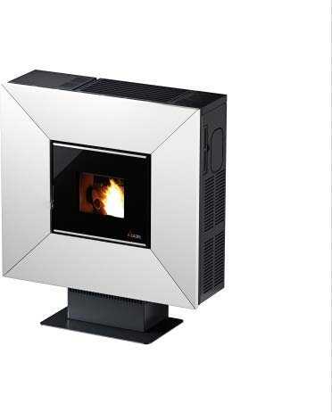 STUFA A PELLET CADEL CLOE3 METALLO BIANCO