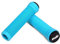 Odi Longneck Pro Grips - Sky Blue/Bicycle Cycling Cycle Bike Riding Ride Part Handlebar Bar End Pair Set Rubber Locking Lock On Downhill Trail Dirt Jump Enduro BMX Scooter Scoot Flangeless No Flange