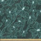 ABAKUHAUS Türkis Gewebe als Meterware, Blumengesteck, Dicht Gewebter Stoff zum Nähen Polster Wohnaccessoires, 3M (148x300cm), Teal