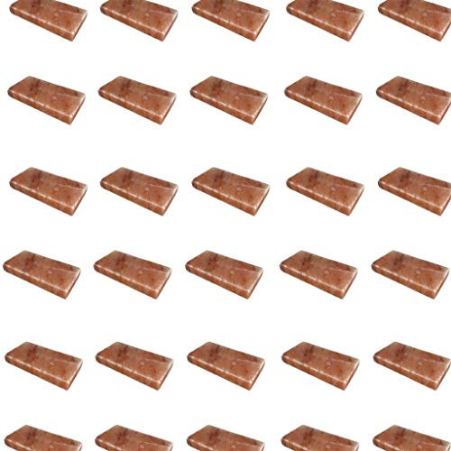 SudoreWell® Salzfliese 20 x 10 x 2,5 cm aus der Salt Range Pakistan (40 Stück)