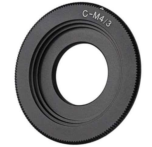 C-MOUNT Bague d'adaptation pas C compatible avec Panasonic Lumix Micro 4/3 Lentilles G100 G95 G90 GX9 GF10 GH5S G9 GX850 GX800 GF9 GH5 G85 G80 GX7 G7 GX85 GX80 GF80 GF80 GF8 GF8 GX8