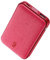 Cellularline Power Bank Glam 10000 – Power Bank de 10000mAh con Pantalla LCD, 3 Puertos (USB-C 20 W Entrada/Salida 18W, USB Salida 18W), Acabados en Tela, para Smartphones - Rojo