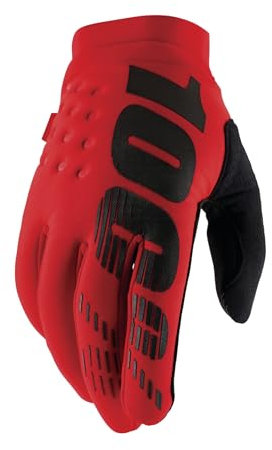 Générique Unisex 100% 2021 Brisker Gants Pour Temps Froid Handschuhe, Rouge, M