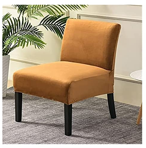 Stretch Sesselhussen Ohne Armlehnen,Weich Husse Überzug ​für Clubsessel Sofabezug Freizeit Sesselbezug Abnehmbare Husse Für Cafe Stuhl Sessel Für Wohnzimmer Hotel Haus Esszimmer ( Color : #15 )
