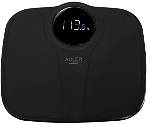 ADLER Badezimmerwaage - 180 kg, Überlastanzeige