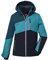 Killtec Mädchen Ksw 166 Grls Jckt Skijacke Funktionsjacke mit abzippbarer Kapuze und Schneefang, Türkis, 164 EU