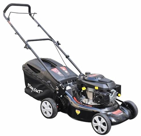 Ama Rasaerba a spinta Ama LS 465: Tagliaerba a scoppio da 146 cc, Funzioni 3in1, Cesto da 60 L