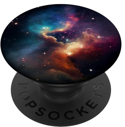 Galaxie mit Nebel im Universum PopSockets Klebender PopGrip