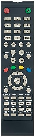 ALLIMITY Reemplazo de Mando a Distancia adaptar por Icarus TV IC-LED24 Car, IC-LED32H-B/JP HD, IC-LED39H-B, IC-LED40FH-B, IC-LED48F-B, IC-LED50, IC-LED50 4K Smart, IC-LED55 Smart TV 4K