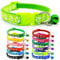 Doggie Style Store Small Dog Puppy Pet Collar Pawprint Design with Bell Nylon Adjustable Size 19-32cm Fluorescent Bright Green