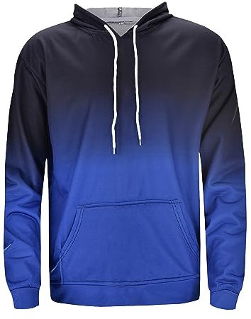 T-Shirts Für Herren Oversized Tshirt Herren Geburtstagsgeschenk Für Männer Kompressionsshirt Herren Herren Hemd T Shirt Herren Sweatjacke Herren Y2k Zip Up Hoodie Hoodie Damen Oversize(5-Blue,4XL)