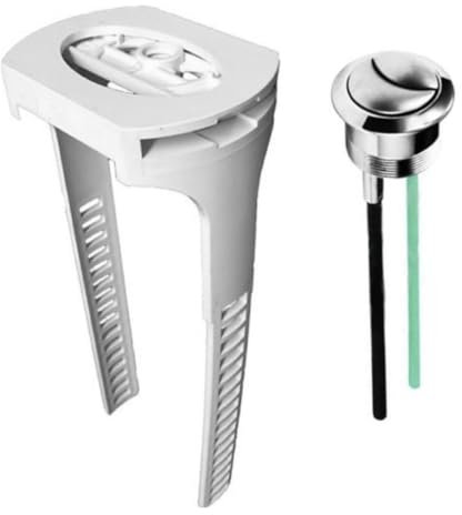 Replacement Backplate/Support and Dual Flush Button for Geberit Ideal Standard Toilet cisterns 240.276.00.1 + 261.276.00.1 Impuls 250
