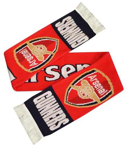Arsenal Gunners Jacquard Knit Scarf BJ6481 - One Size