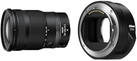 NIKKOR Z 24-120mm f/4 (incl. Gegenlichtblende HB-102) & FTZ II (Adapter für F Objektive auf Z-Mount Kameras)