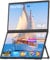 HONGO Triple Portable Monitor USB C 15,6 Zoll 1080P FHD Dual Tragbarer Monitor 360° Foldable, IPS Mobiler Monitore Faltbarer mit Zwei Lautsprecher, Erweiterung Bildschirm für Laptop/PC/Mac/PS4/5 X-BO