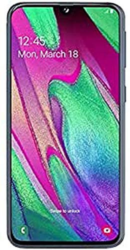 Samsung Galaxy A40 Enterprise Edition - Smartphone (15 cm (5.9), 4 GB, 64 GB, 16 MP, Android 9.0, Noir) (Reconditionné)