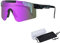 KOUGMCR P-V Polarisierte Sport-Sonnenbrille für Herren und Damen, Fahrradbrille, Sport-Sonnenbrille, UV400-Schutz, Fahrrad-Sonnenbrille (C04)