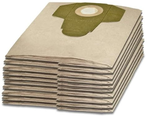 DVNKRFNB A13I Vakuum Tasche 10 Filter Staub Tasche, Kompatibel for Parkside PNTS 1250 PNTS 1250/9 PNTS 1300 PWD 12 A1, Nass & Trocken Staubsauger