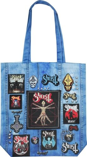 Rocksax Ghost Popestar Band Logo Battle Tote Bag One Size