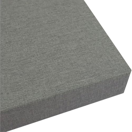 Bankauflage Innenraum Outdoor Sitzkissen Gartenkissen Bankkissen Rutschfestes,Dicke Von 5cm Bänke Kissen Sitzauflagen Loungekissen Sitzpolster Auflage Für Bänke/Gartenbank(Dunkelgrau,110x45x5cm)