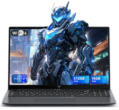 ACEMAGIC 2026 Nuovo Computer Portatile Notebook Processore i5-12600H,12 Core,Fino a 4.5 Ghz,15.6 Pollici 1080 FHD,16 GB RAM DDR4,512GB SSD,Pc Portatile Wifi 6,HDMI,Typo C,Privacy Cam,USB3.2