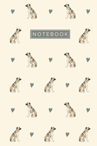 Greek Shepherd Dog Notebook Hardcover: Cute Aesthetic Lined Journal for Greek Shepherd Dog Lovers