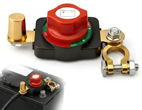 Coppa circuito batteria 12 V-48 V regolabile 180° per auto barca moto