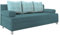 Mirjan24 Schlafsofa Dover, Sofa mit Bettkasten und Schlaffunktion, Bettsofa, Farbauswahl, Schlafcouch mit Chromfüße, Couch, Couchgarnitur (Schlafsofa ohne Polsterhocker, Lux 30 + Evo 30)