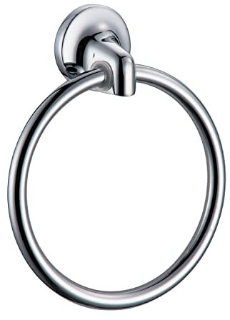 Design House 558106 Alta Bay Towel Ring, Polished Chrome, One Size