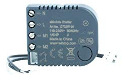 WiFi Modul für Rolladen/Jalousie/Markisen Schalter eModul-Shutter Sprachsteuerung Stromüberwachung