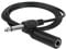 RIIEYOCA 1/4 to 1/4 TS Cable, Nickel Plated 6.35mm Mono Male to 6.35mm Mono Female Audio Cable for Amplifier, Speaker,Guitar(1m/3.28ft)