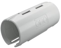 3000 MMS M25 LGR Quick-Pipe-Verbindungsmuffe M25, PP, lichtgrau, RAL 7035 (10 C62)