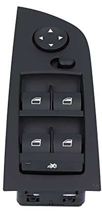 Newly Designed Power Window Switch for 3 Series E90/E91: Without Power-Folding or Auto-Dimming Side Mirrors — Quick Response and Easy Installation for Enhanced Control