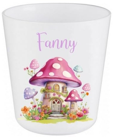 Gobelet en Plastique pour Enfants | Gobelet Personnalisé avec Nom |Verre Plastique Incassable Personnalisé