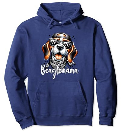 Beagle Hund Damen Hunde Pullover Hoodie