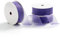 MORSUNBELA Schleifenband Organza Geschenkband Hochzeit Dekoband Organzaband Lila Seidenband 25 mm x 9 m