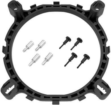 GANYKQ Soporte de base de ventilador para LGA 775 1155 1156 1150 115X 1200 CPU soporte de plataforma base de ventilador