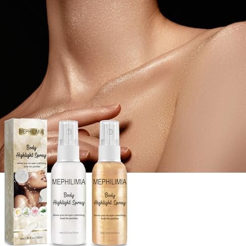 Glitzerspray Festival Glitter langlebig, Glitzer Spray für Gesicht und Körper, Körperspray mit Glitzer, Hair Body Glitter, Sparkle Makeup Spray Set