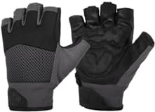 Helikon-Tex Halbfinger Mk2 Handschuhe (Schwarz/Shadow Grey B, M)