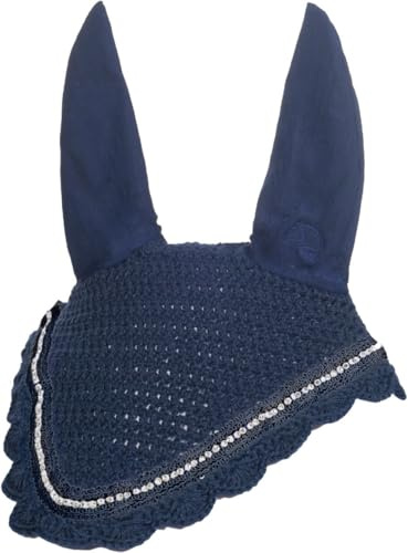 HKM Elisa Ear Bonnet Deep Blue Full