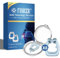 8 Pièces Pince Nez Anti Ronflement,Anti-RonflementPince-Nez Réutilisable,Dilatateur Nasal,Anti Ronflement Dispositif Anti RonflementDispositif,Améliore sommeil convient,bleu clair