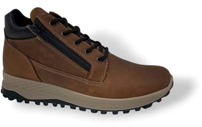 IGI&Co Uomo Scarpe 8624922 Scarponcino con Lacci e Cerniera Marrone 42