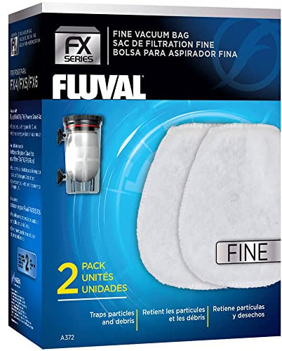 Fluval Vakuum-Beutel grob, fuer Kiesreiniger fuer Fluval Aussenfilter FX4, FX5 und FX6, weiss