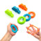 ZANPOON Hand Grip Strengthener and Finger Stretcher - Strength Trainer for Forearm Exercise, Guitar Finger Strengtheners and Rock Climbing