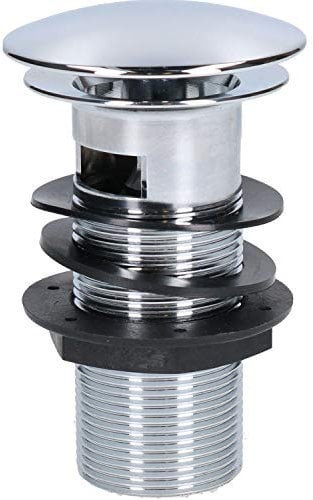 Freeflow Basin Sink Waste Drain Fitting Slotted 1-1/4 BSP 32mm Chrome