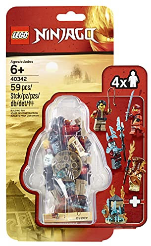 LEGO NINJAGO 59 Teile Exklusive Minifiguren - 4 Figuren Set - 40342