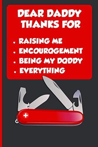 Swiss Army Knife Notebook -Multi Purpose Tool Notebook Swiss Army knife: Gift Journal for Daddy on from son,daughter, wife ... Day Cards Notebook | ... , Journal, Diary • One Subject • 100 Pages