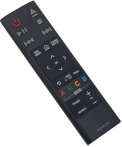 AK59-00179A AK5900179A Replace Remote Control fit for Samsung 4K Ultra HD Blu-ray Disc DVD Player UBD-K8500 RTAK5900179A UBD-K8500/ZA UBD-K8500ZA UBD-KM85C UBD-KM85C/ZA UBD-KM85CZA UBDK8500
